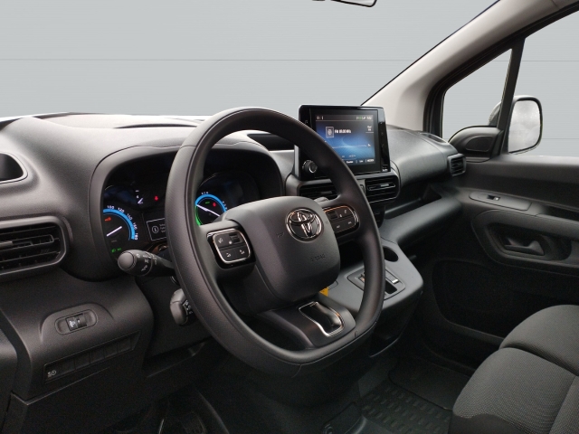 Foto 1 - Toyota Proace City Duty Comfort Electric 50 kWh L1 verblecht+4-tür+Tempomat+Lichtsensor+Klimaanlage, ice white (weiss)