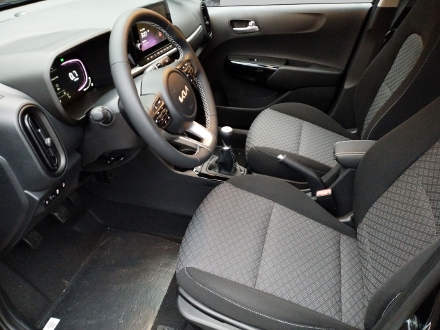 Foto 1 - Picanto 1.0 MT VisionNavi+Klimaautom+Sitzhzg+Lenkradhzg+Spurhalteass.+DAB, (abp)aurora black pearl (schwarz)