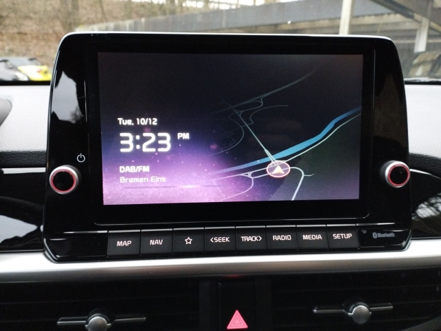 Foto 1 - Picanto 1.0 MT VisionNavi+Klimaautom+Sitzhzg+Lenkradhzg+Spurhalteass.+DAB, (abp)aurora black pearl (schwarz)