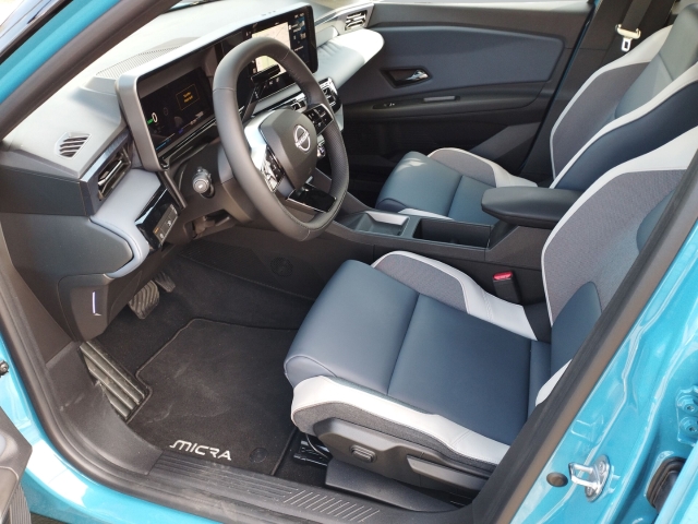 Foto 1 - Neuer Micra Evolve Navi Soundsystem HarmanKardon LED ACC ProPilot Klimaautom, blue/black (blau)