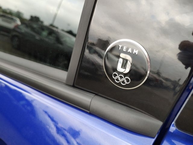 Foto 1 - Aygo X 1,0l Teamplayer+Sitzhzg+DAB+Rückfahrkamera+Spurhalteass., juniper blue (8y8)/ black mica (209) (blau)