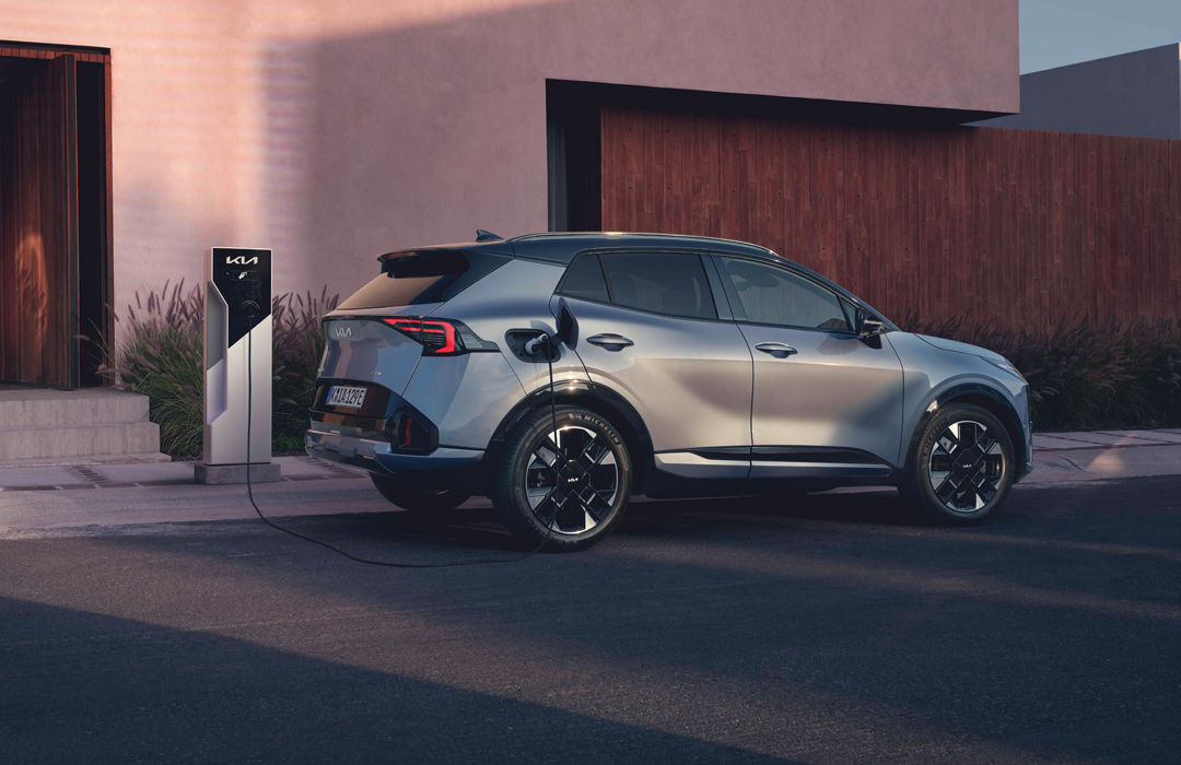 Kia Sportage PHEV laden