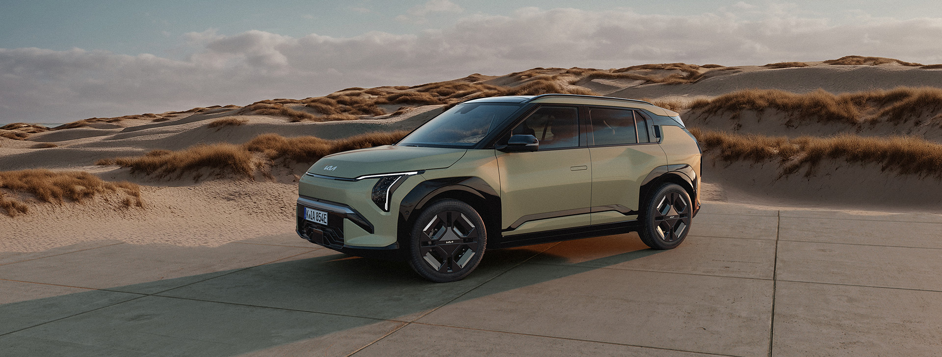 Fahrzeugheader Kia EV3